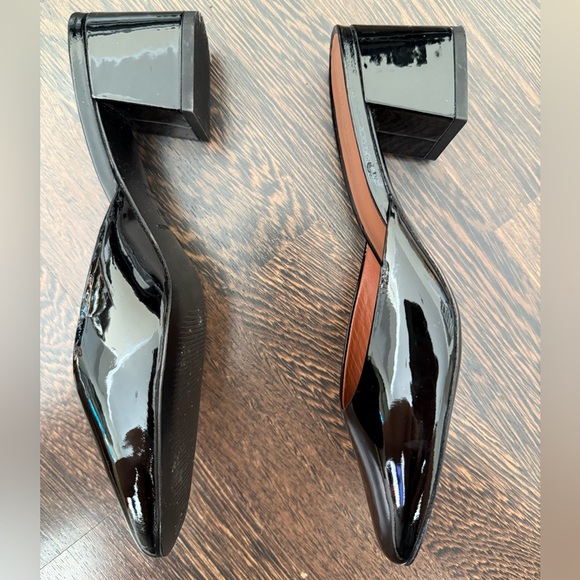 Reformation Black Patent Leather Heels - Picture 5 of 9